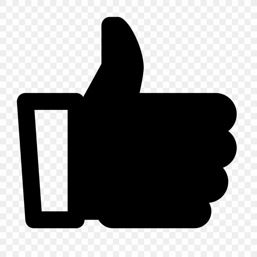 Thumb Signal Symbol, PNG, 1600x1600px, Thumb, Black, Black And White, Emoji, Facebook Download Free