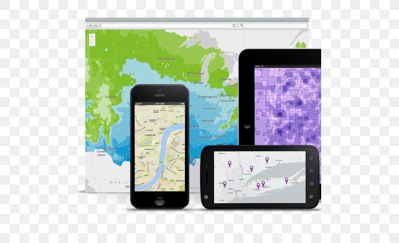 ArcGIS Smartphone Map Cartography Geographic Information System, PNG, 500x500px, Arcgis, Cartography, Communication Device, Computer Servers, Computer Software Download Free