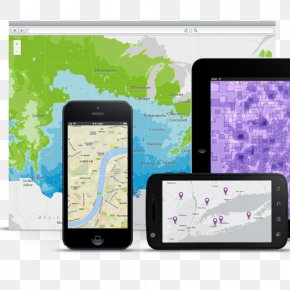 Smartphone - ArcGIS Smartphone Map Cartography Geographic Information System PNG