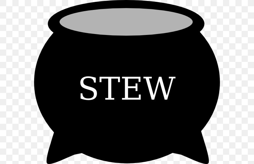 Brunswick Stew Irish Stew Soup Clip Art, PNG, 600x530px, Brunswick Stew, Black, Black And White, Bowl, Brand Download Free