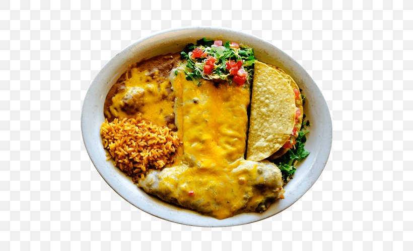 Mexican Cuisine El Toro Bravo Restaurant Dish Vegetarian Cuisine Food, PNG, 500x500px, Mexican Cuisine, Breakfast, Chile Relleno, Chili Pepper, Cuisine Download Free
