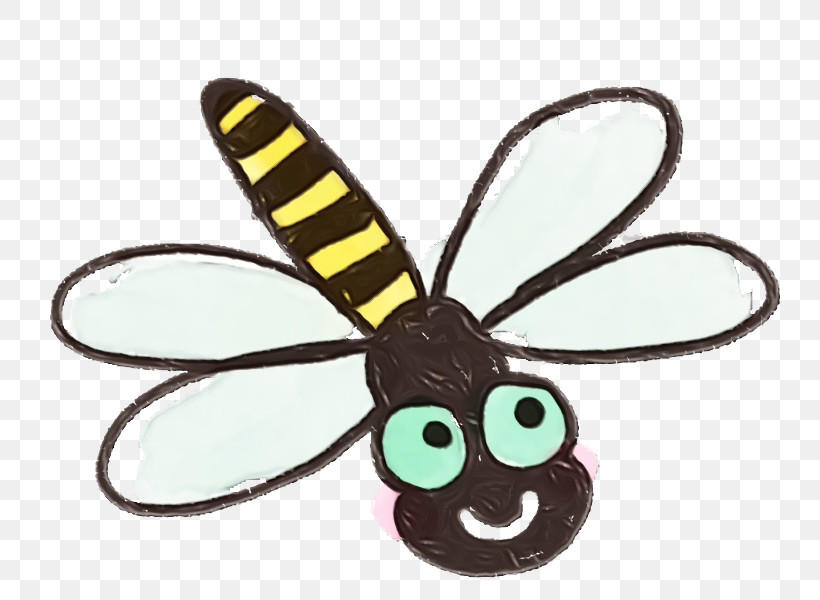 Bumblebee, PNG, 800x600px, Watercolor, Bee, Bumblebee, Dragonflies And Damseflies, Hair Accessory Download Free