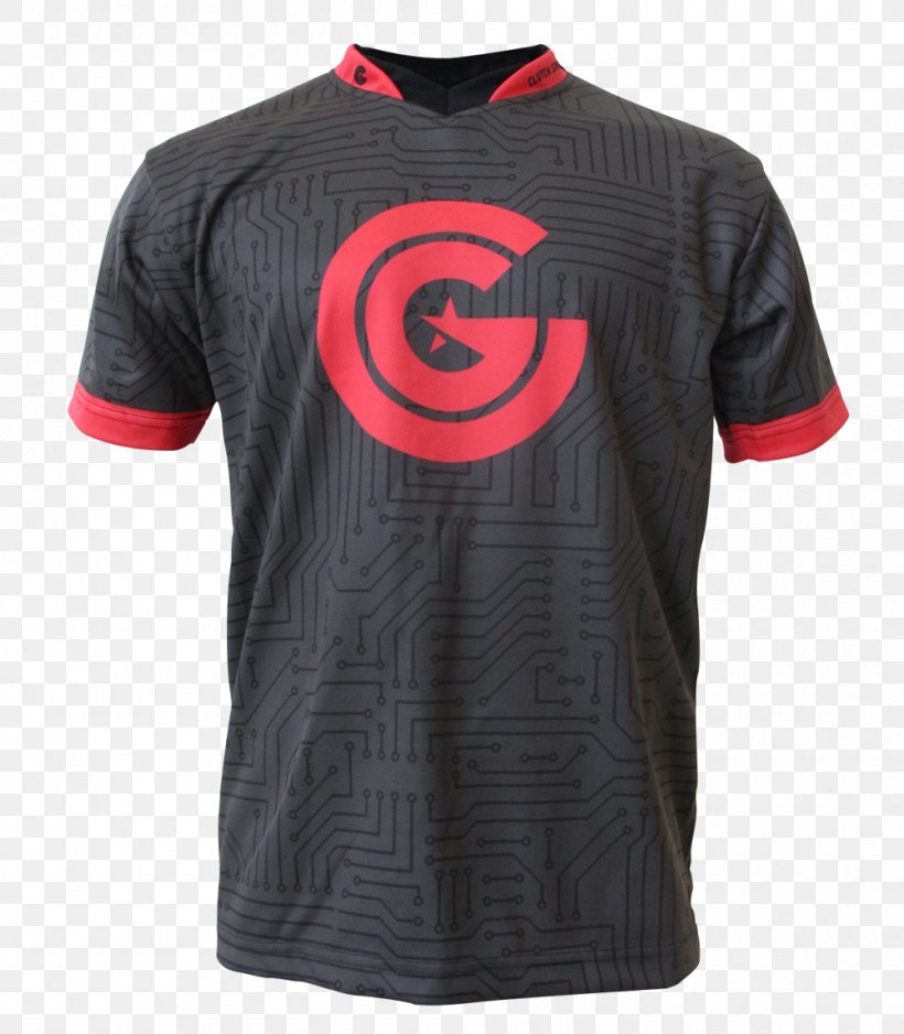 Clutch Gaming T-shirt Sports Fan Jersey, PNG, 1000x1145px, Clutch Gaming, Active Shirt, Black, Black M, Brand Download Free