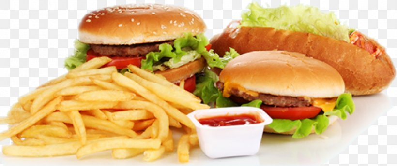 Fast Food Junk Food Hamburger French Fries, PNG, 1000x420px, Fast Food, American Food, Breakfast Sandwich, Buffalo Burger, Cheeseburger Download Free