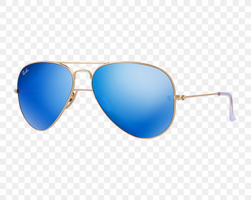 Ray-Ban Aviator Flash Aviator Sunglasses Mirrored Sunglasses, PNG, 1000x800px, Rayban, Aqua, Aviator Sunglasses, Azure, Blue Download Free