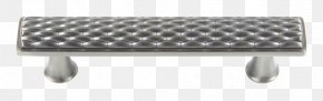 Brushed Metal Drawer Pull Nickel PNG