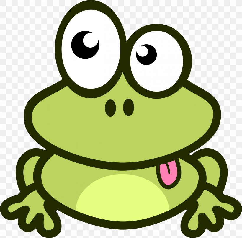 Frog Clip Art Image Vector Graphics Cartoon, PNG, 2400x2360px, Frog, Amphibian, Artwork, Cartoon, Drawing Download Free