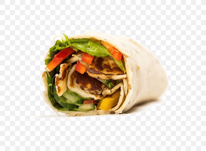 Korean Taco Wrap Shawarma Hummus Vegetarian Cuisine, PNG, 600x600px, Korean Taco, American Food, Bread, Burrito, Calorie Download Free