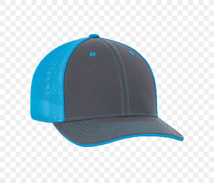 Pacific Headwear Youth 404M Trucker Mesh Baseball Caps Trucker Hat, PNG, 700x700px, Baseball Cap, Aqua, Azure, Baseball, Blue Download Free