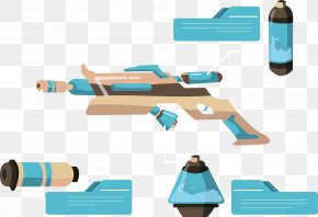 Vector Toy Gun - Weapons Of Science Fiction PNG