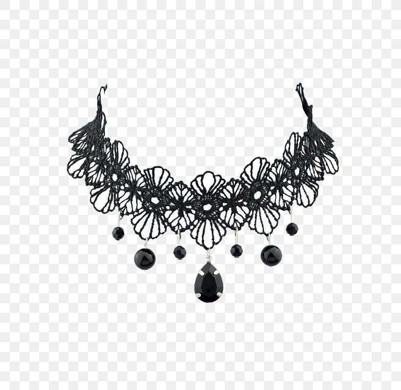 Choker Necklace Charms & Pendants Earring, PNG, 600x798px, Choker, Bead, Black And White, Chain, Charms Pendants Download Free