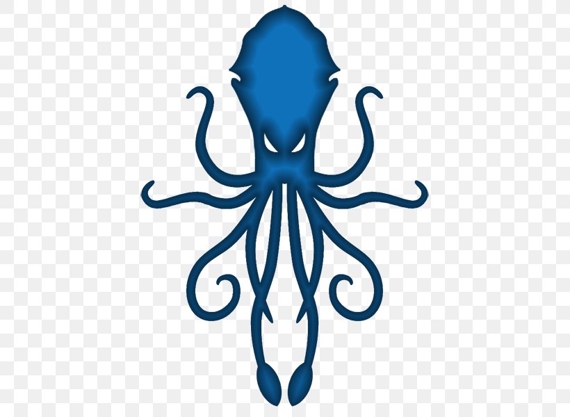 Octopus Squid Silhouette Clip Art, PNG, 441x600px, Octopus, Artwork, Cephalopod, Drawing, Giant Squid Download Free