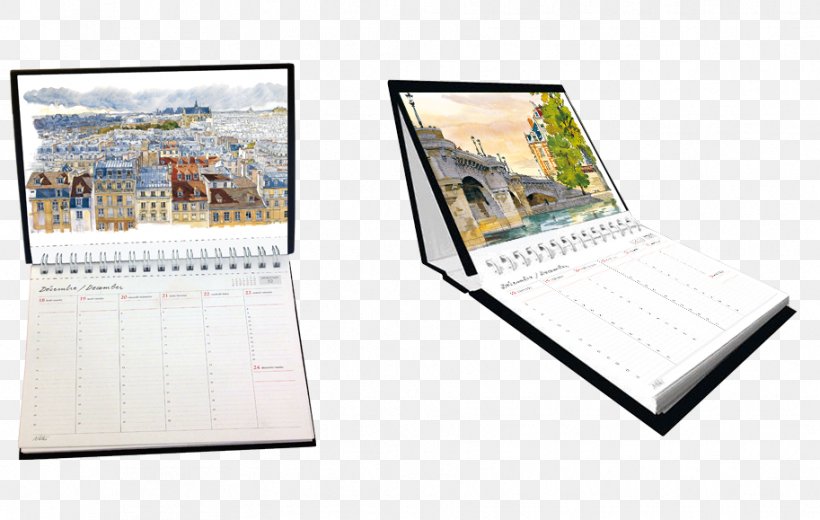 Paris Notebook Calendar Desk Diary 0, PNG, 913x579px, 2018, 2019, Calendar, December, Desk Download Free
