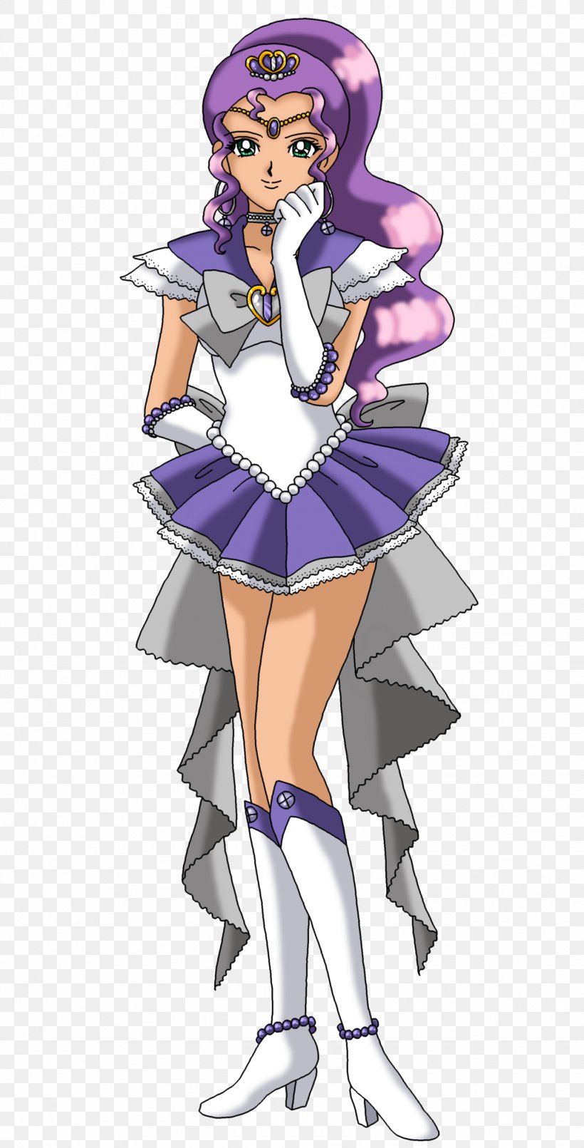Sailor Moon Chibiusa Sailor Mercury Sailor Saturn Sailor Jupiter, PNG, 1024x2012px, Watercolor, Cartoon, Flower, Frame, Heart Download Free