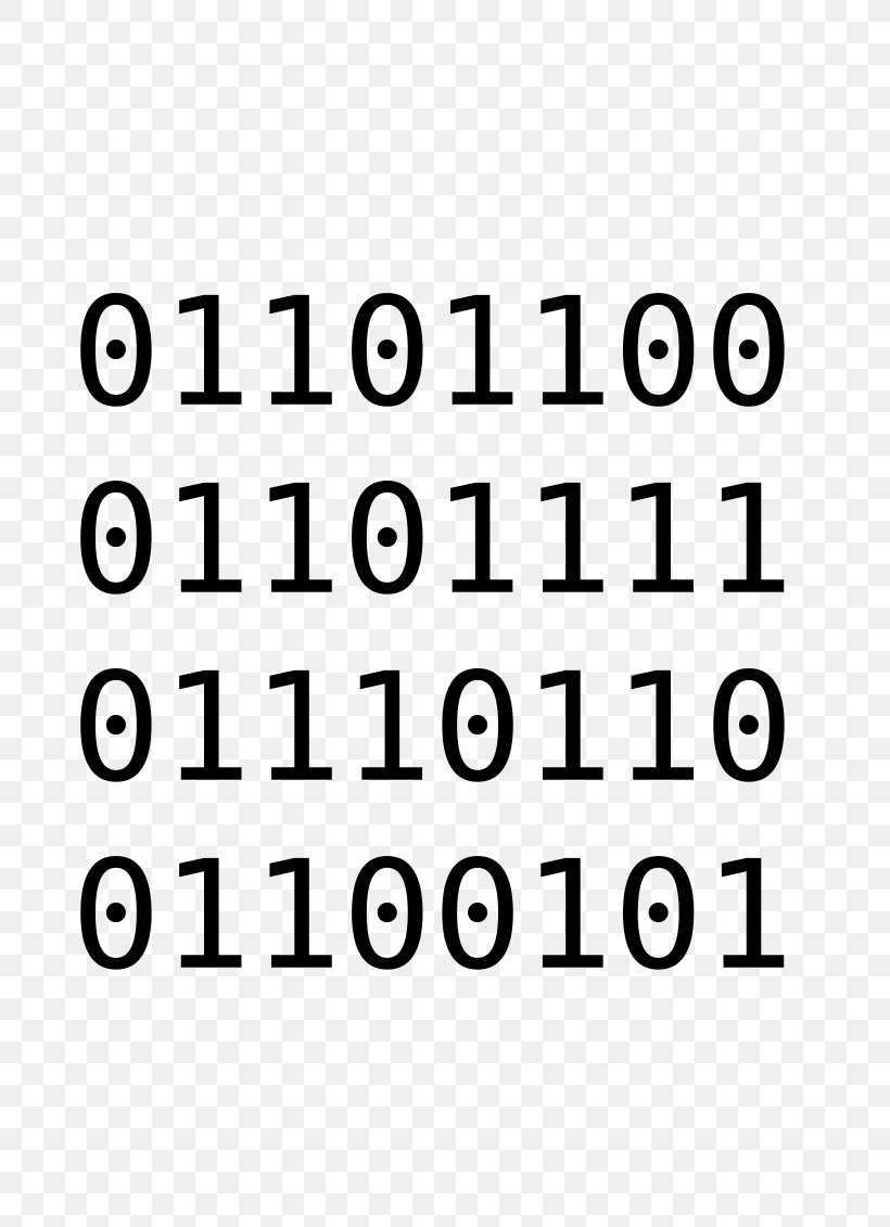 Binary Code Binary File Binary Number Clip Art, PNG, 800x1131px, Binary Code, Area, Binary File, Binary Number, Black Download Free