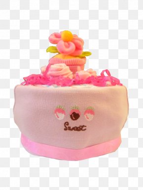 Cake - Buttercream Birthday Cake Torte Frosting & Icing PNG