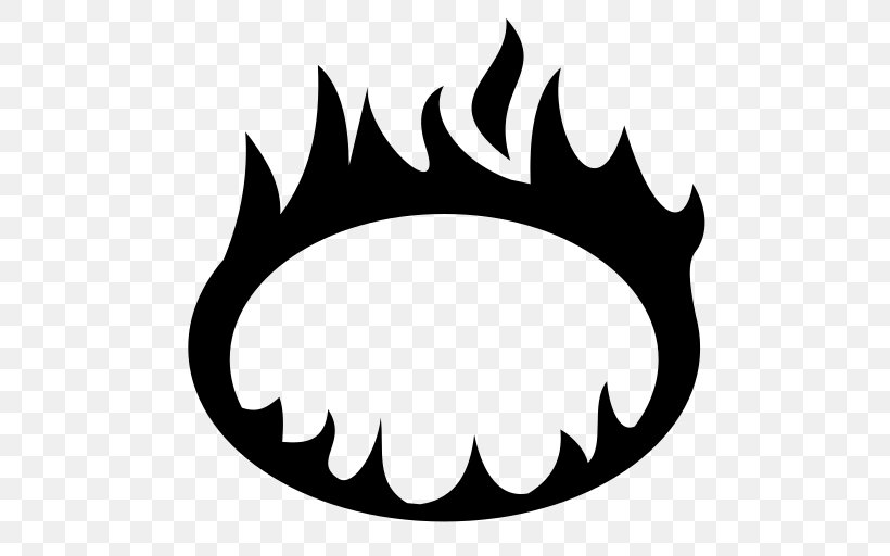 Fire Ring Clip Art, PNG, 512x512px, Fire, Artwork, Black, Black And White, Fire Pit Download Free