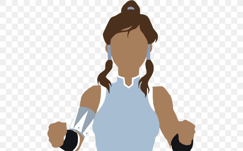 Korra Avatar Silhouette Character, PNG, 500x510px, Korra, Arm, Avatar, Avatar The Last Airbender, Character Download Free
