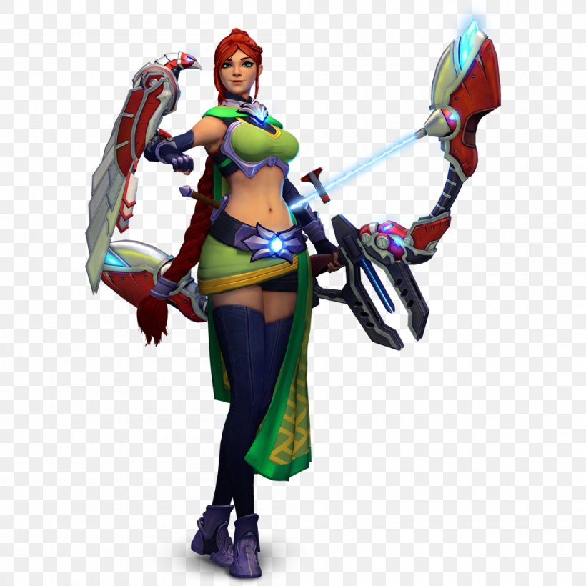 Paladins Smite Tribes: Ascend Video Game Hi-Rez Studios, PNG, 1000x1000px, Paladins, Action Figure, Combat Arms, Costume, Fictional Character Download Free