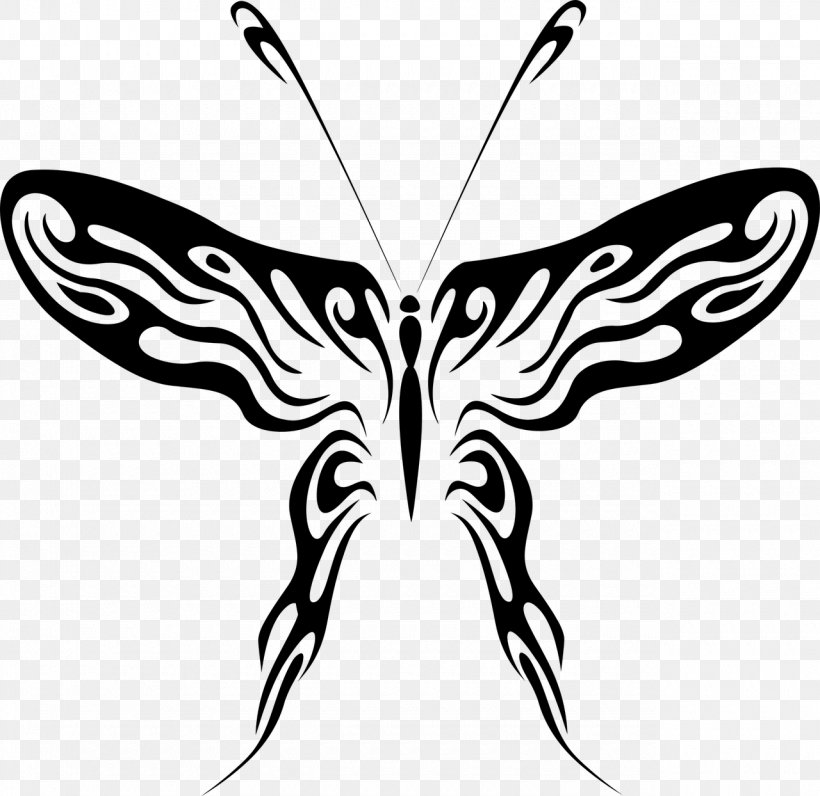 Drawing Clip Art, PNG, 1280x1244px, Drawing, Arthropod, Artwork, Black And White, Brush Footed Butterfly Download Free