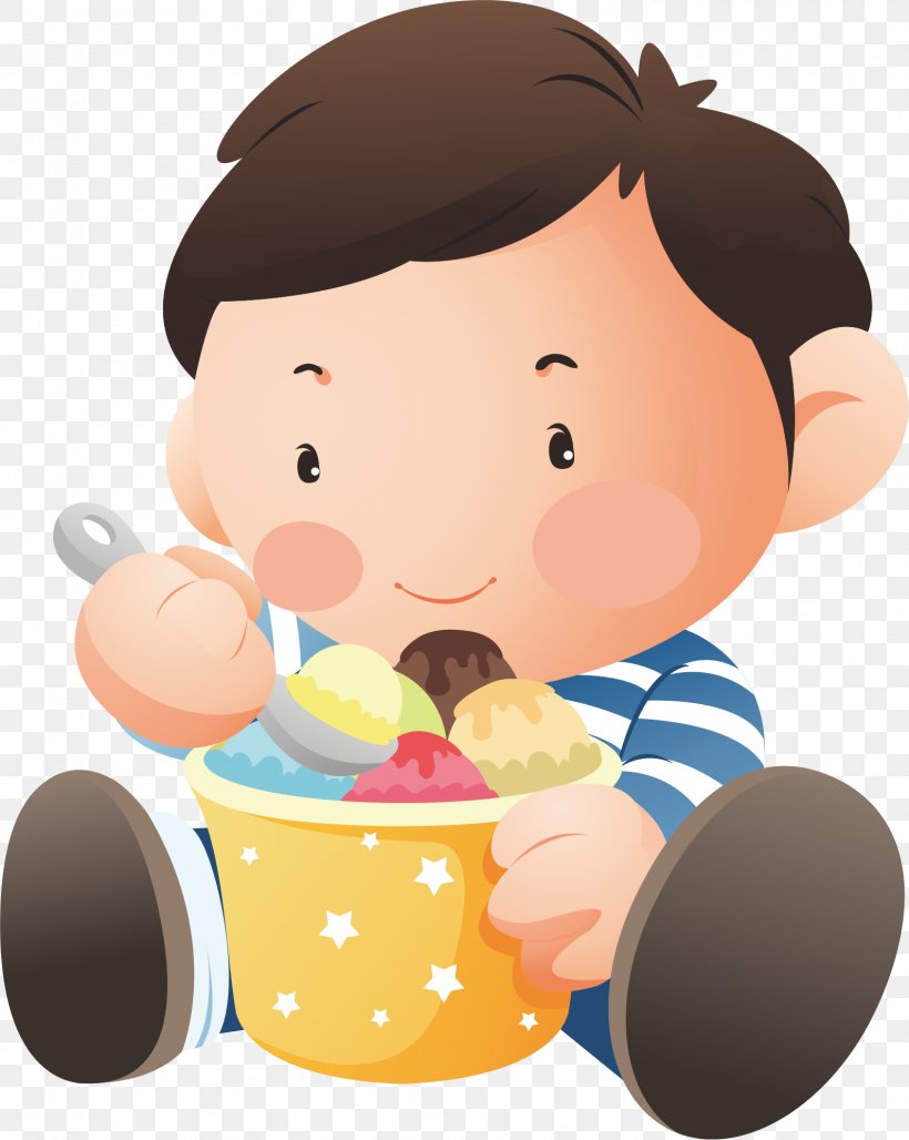 Ice Cream Chocolate Cake Child Eating, PNG, 1589x1993px, Ice Cream, Boy, Cake, Cartoon, Cheek Download Free