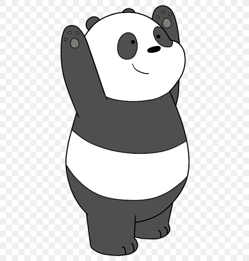 Giant Panda Polar Bear Red Panda Drawing, PNG, 500x860px, Giant Panda, Art, Bear, Black, Black And White Download Free