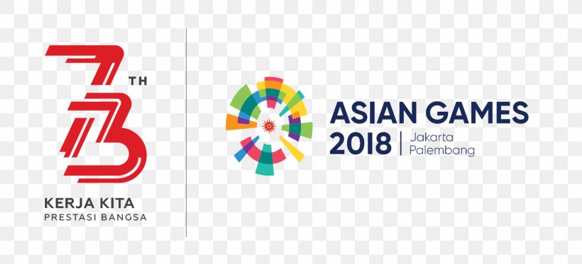 Jakarta Palembang 2018 Asian Games Independence Day Logo Proclamation Of Indonesian Independence, PNG, 1600x728px, 2018, Jakarta, August 17, Brand, Diagram Download Free
