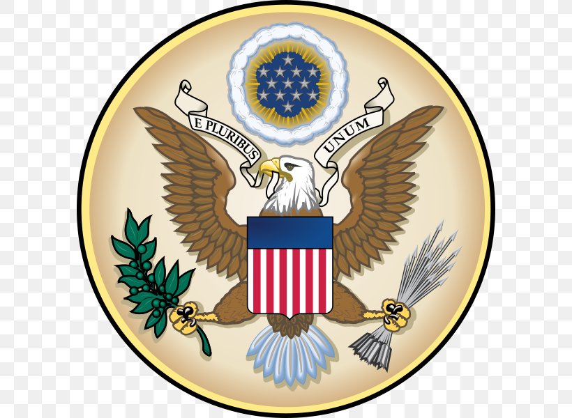 Bald Eagle United States Symbol Bird, PNG, 600x600px, Bald Eagle, Badge, Bird, Crest, Eagle Download Free