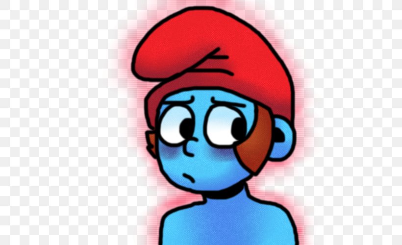 Papa Smurf The Smurfs Drawing DeviantArt, PNG, 500x500px, Watercolor, Cartoon, Flower, Frame, Heart Download Free