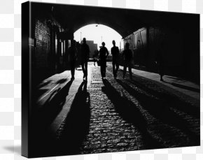Silhouette - Shad Thames Gallery Wrap Picture Frames Shadow Silhouette PNG
