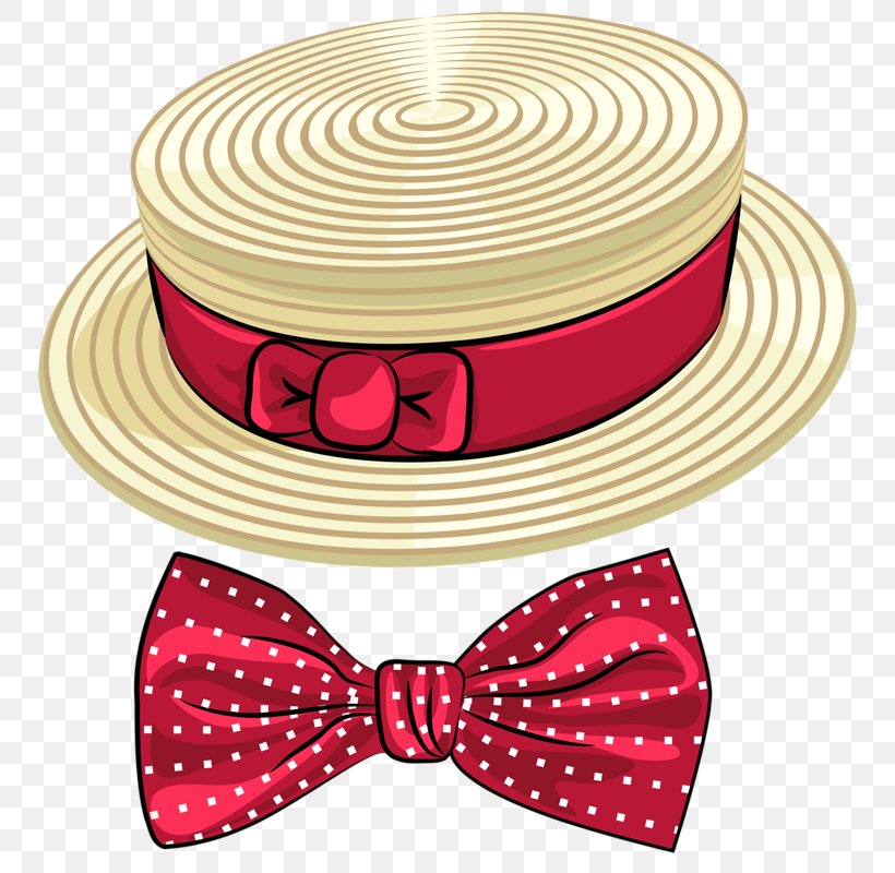Straw Hat Bow Tie Fashion Accessory Necktie, PNG, 770x800px, Hat, Bow Tie, Bowler Hat, Clothing, Costume Download Free