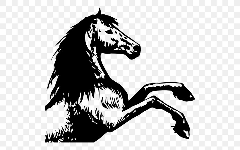 Arabian Horse Rearing Marwari Horse Drawing Horse Breeding, PNG, 512x512px, Arabian Horse, Art, Black, Black And White, Carnivoran Download Free