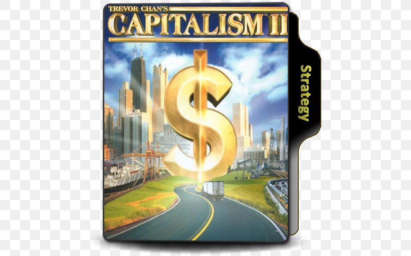 Capitalism II Video Game PC Game Enlight Software, PNG, 512x512px, Capitalism Ii, Brand, Capitalism, Economic Simulation, Game Download Free