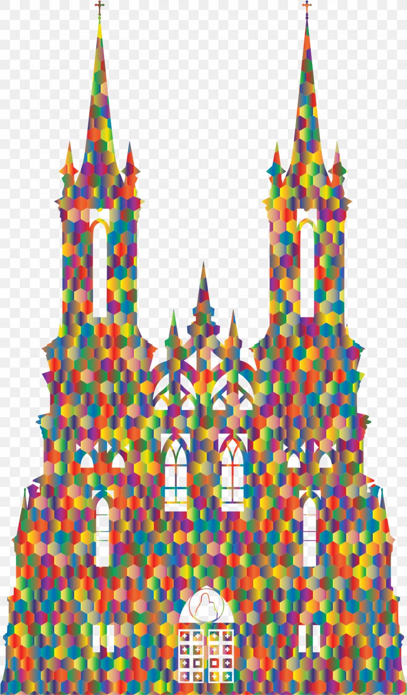 Silhouette Line Art Clip Art, PNG, 1344x2294px, Silhouette, Cathedral, Line Art, Map, Mosaic Download Free