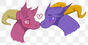 The Legend Of Spyro Cynder Dragon Art PNG