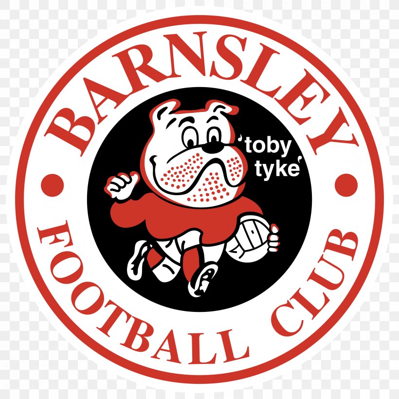 Barnsley F.C. Logo Football, PNG, 2400x2400px, Barnsley Fc, Area, Barnsley, Brand, Bulldog Download Free