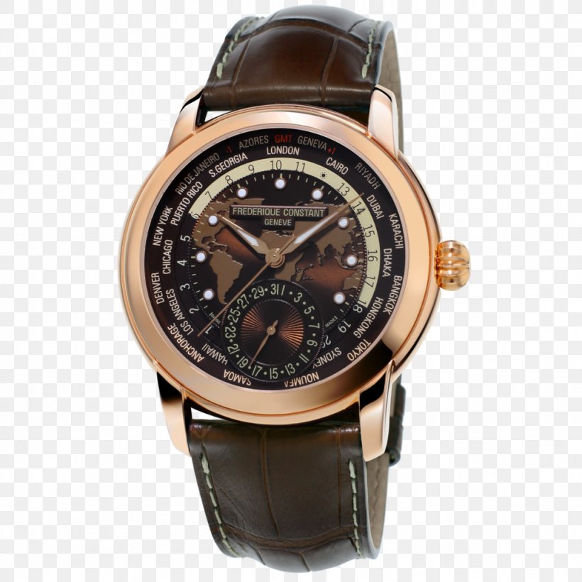 Baselworld Frédérique Constant Frederique Constant Men's Classics Auto Moonphase Watch Horology, PNG, 1024x1024px, Baselworld, Automatic Watch, Brand, Brown, Frederique Constant Download Free