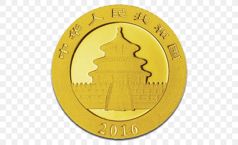 Coin Chinese Gold Panda Giant Panda, PNG, 500x500px, Coin, Bullion, Bullion Coin, Chinese Gold Panda, Chinese Silver Panda Download Free