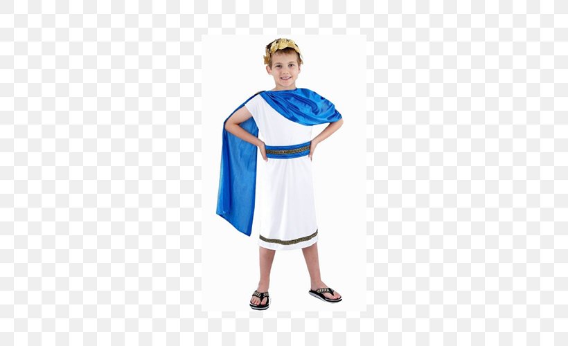 Costume Party Boy Toga Ancient Rome, PNG, 500x500px, Costume, Ancient Rome, Boy, Child, Clothing Download Free