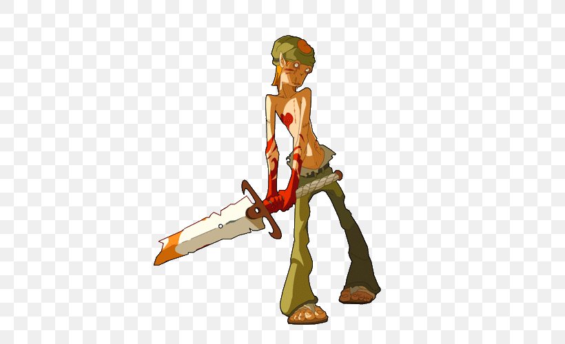 Dofus Sword Cartoon Character, PNG, 500x500px, Dofus, Cartoon, Character, Cold Weapon, Fiction Download Free