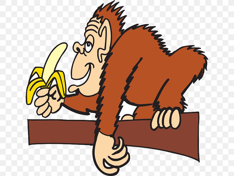 Banana Monkey Food Clip Art, PNG, 640x615px, Banana, Ape, Art, Artwork, Banana Peel Download Free