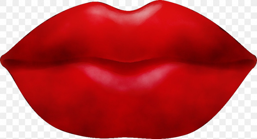 Lips Red Close-up Heart, PNG, 920x499px, Watercolor, Closeup, Heart, Lips, Paint Download Free