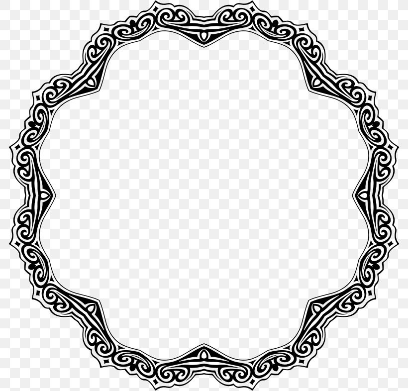 Mirror Ornament Picture Frames, PNG, 786x786px, Mirror, Area, Art, Black And White, Clothing Download Free