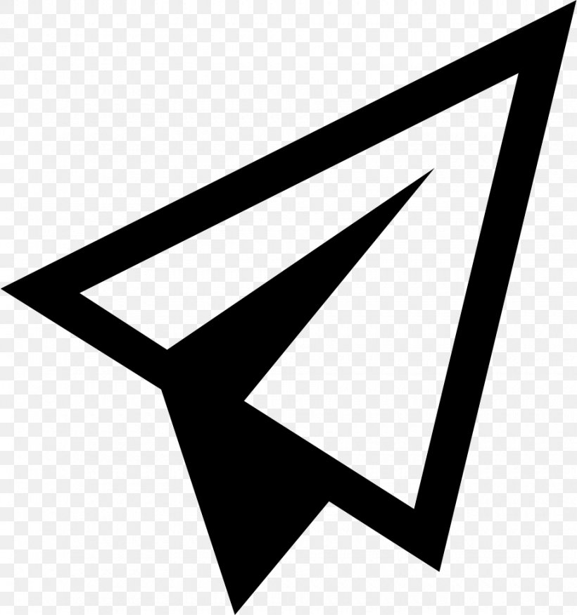 Paper Plane Airplane Logo Symbol, PNG, 920x980px, Paper, Airplane, Black, Black And White, Brand Download Free