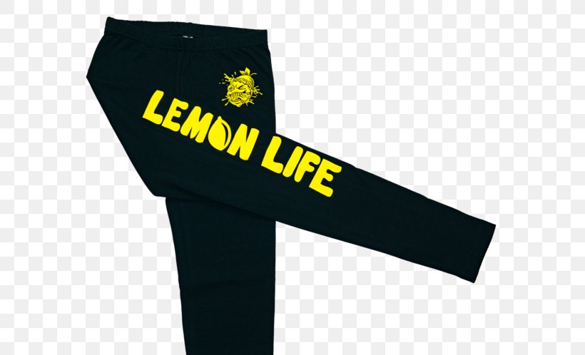 Yellow Brand Lemon Leggings Product, PNG, 600x498px, Watercolor, Cartoon, Flower, Frame, Heart Download Free