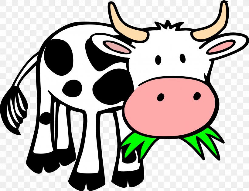 Holstein Friesian Cattle Calf Eating Clip Art, PNG, 2400x1849px, Holstein Friesian Cattle, Agriculture, Artwork, Black And White, Calf Download Free