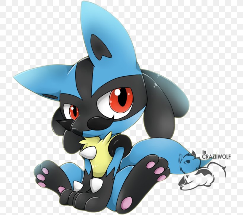 Lucario Riolu Pikachu Glaceon Flareon, PNG, 739x727px, Lucario, Animal Figure, Animated Cartoon, Animation, Articuno Download Free
