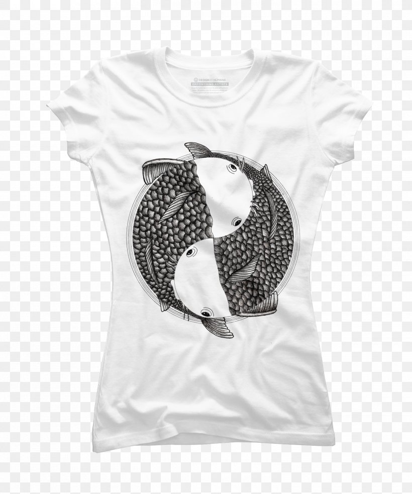 Printed T-shirt Hoodie Top Clothing, PNG, 1500x1800px, Tshirt, Black, Black And White, Casual, Clothing Download Free