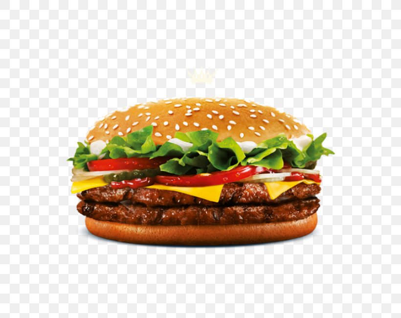 Whopper Hamburger Cheeseburger Fast Food Pickled Cucumber, PNG, 550x650px, Whopper, American Food, Beef, Breakfast Sandwich, Buffalo Burger Download Free
