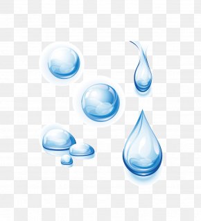 Vector Water Drops - Drop Adobe Illustrator Clip Art PNG